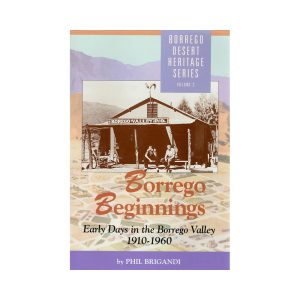 Borrego Beginnings