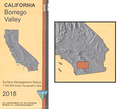 BLM Map: Borrego Valley