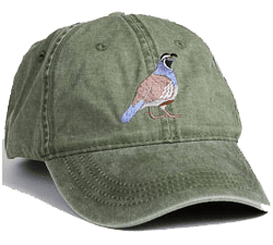 Wildlife Cap: California Quail