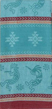 Kokopelli Jacquard Towel