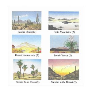 Mockel Notecard Set: Southwest Scenic #63